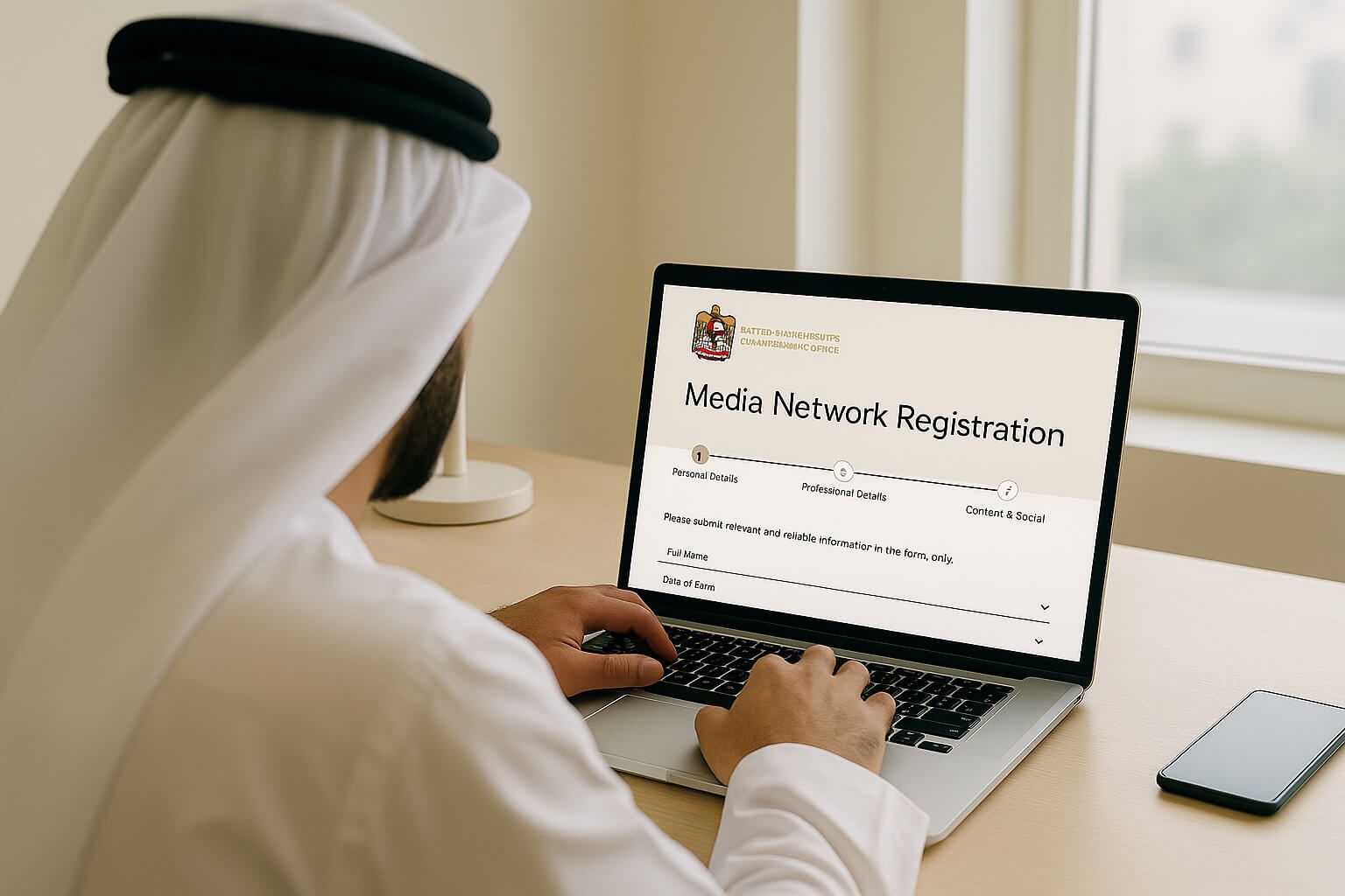 تسجيل الشبكة الإعلامية